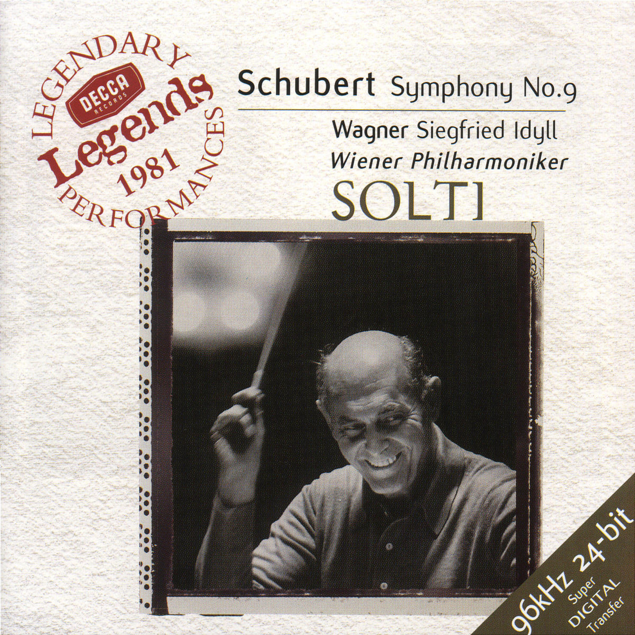 SCHUBERT Symphony no.9 + WAGNER  / Solti