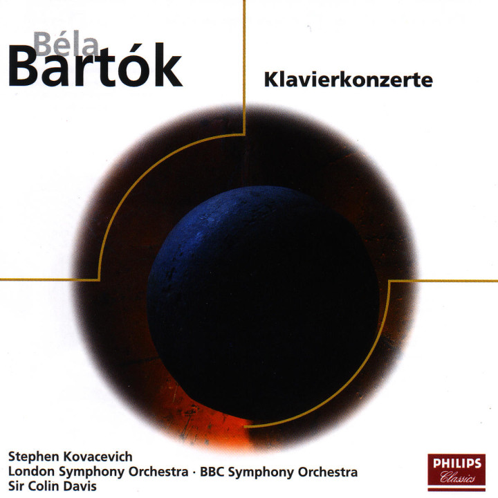 B. Bartok - Piano Concerto No.1 Sz83 & No.2 Sz95 & No.3 Sz119 0028946707823
