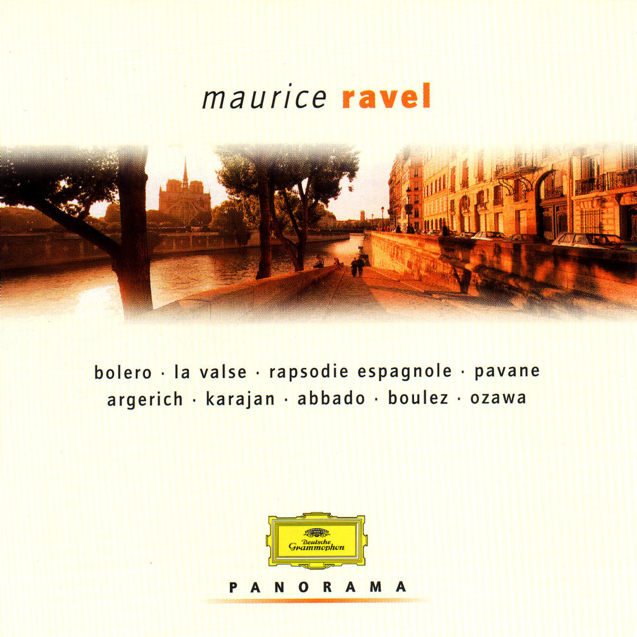 Ravel-Set: Karajan/Boulez/Abbado/Ozawa/Argeric 0028946918427