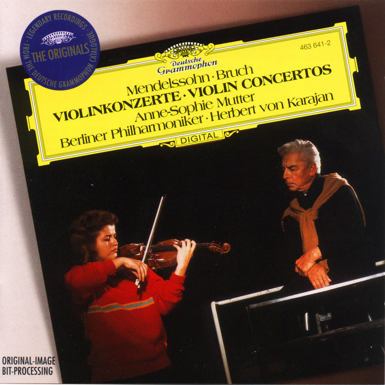 Mendelssohn   Violin Concertos.    Ｌ MENDELSSOHN,BRUCH Violin Concertos/Mutter, Karajan | Deutsche