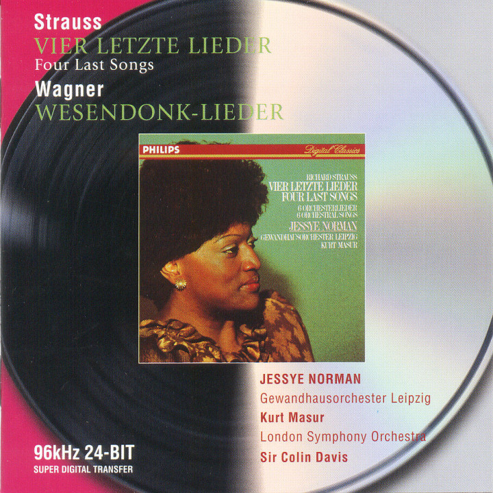 Strauss, R.: Vier letzte Lieder / Wagner: Wesendonk Lieder 0028946474220