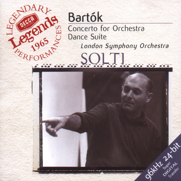 Bartók: Concerto for Orchestra; Dance Suite; The Miraculous Mandarin 0028946768626