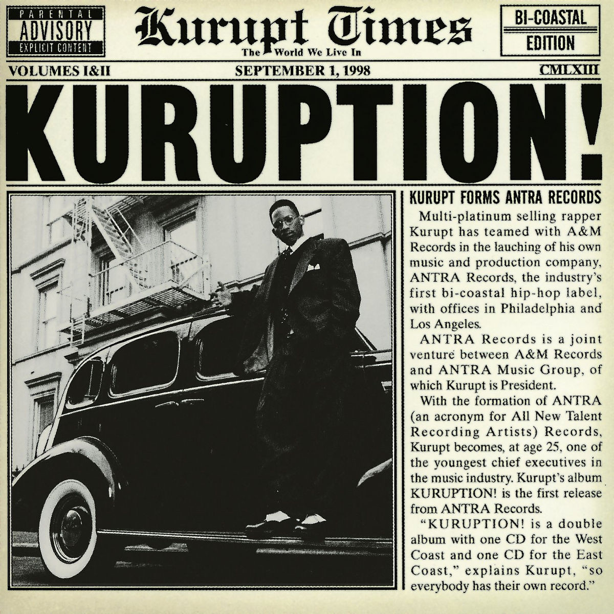 Kurupt | Musik | Kuruption!