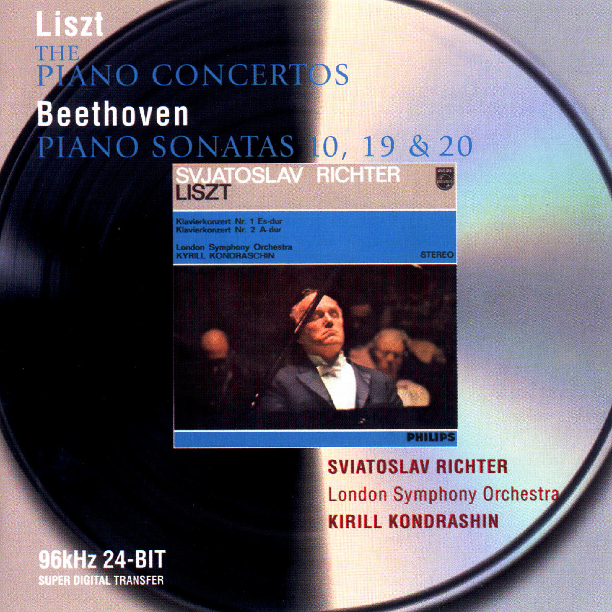 BEETHOVEN Sonatas,LISZT Piano concertos/S. Richter