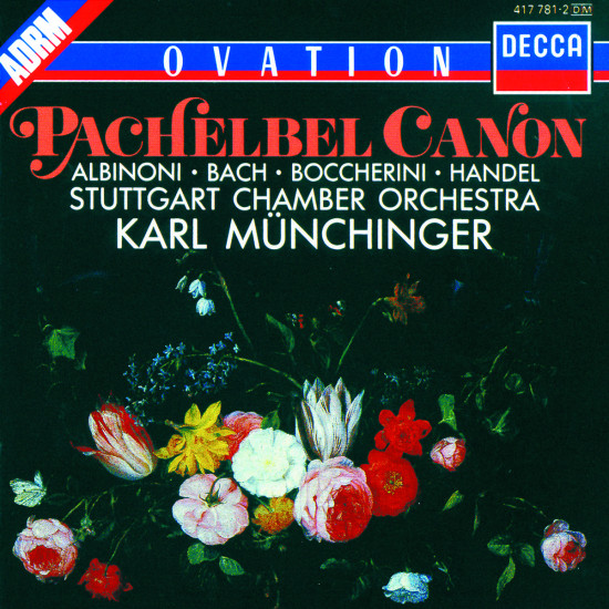Albinoni / J.S.Bach / Handel / Pachelbel etc.: Adagio / Fugue in G minor / Organ Concerto No.4 / Ca 0028941778129