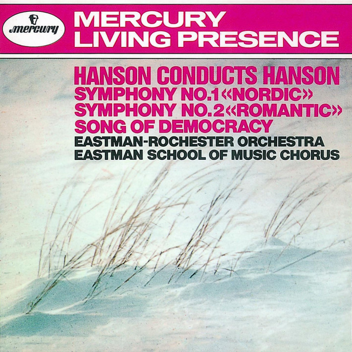 Hanson: Symphony Nos. 1 & 2 / Song of Democracy 0028943200822