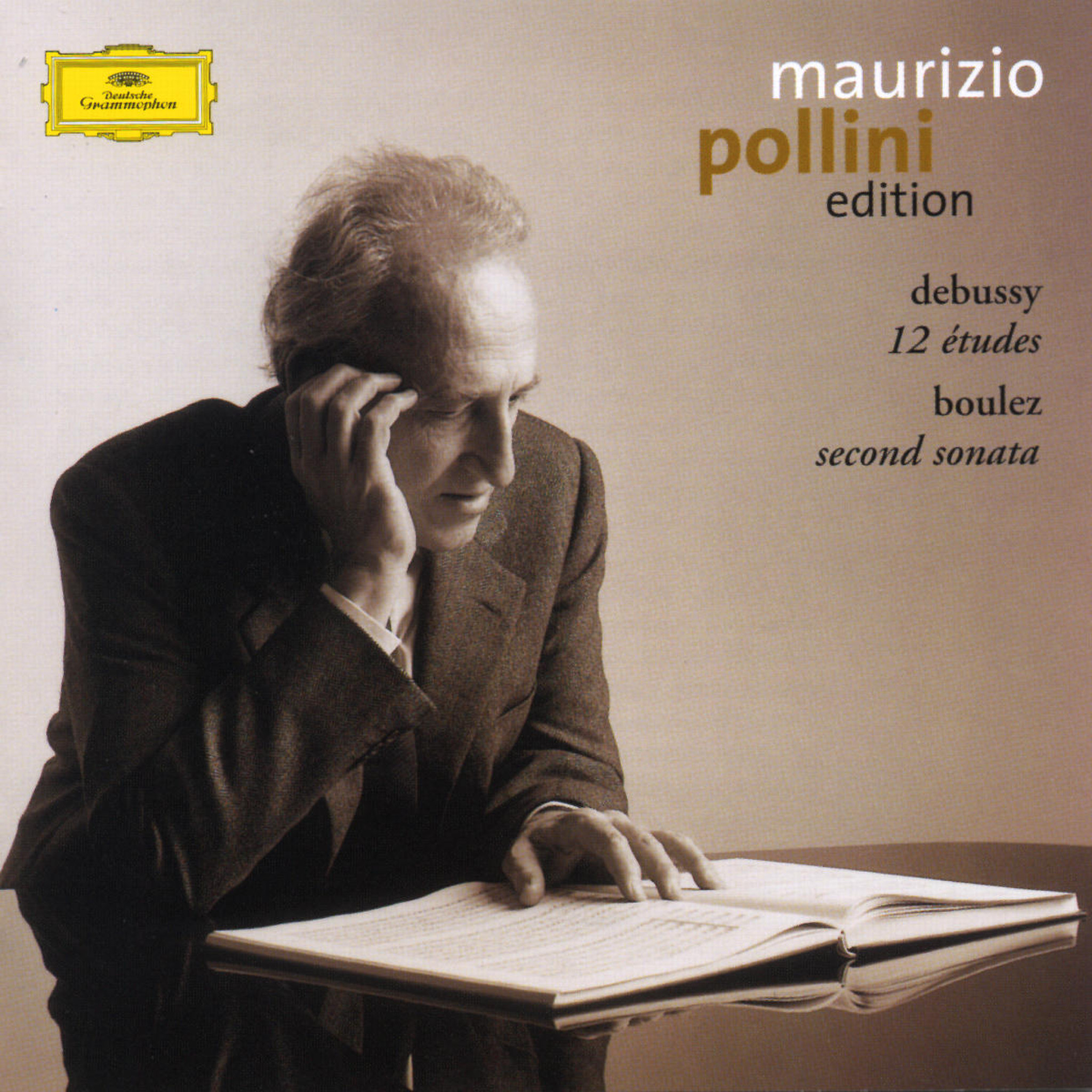 DEBUSSY 12 Études,  BOULEZ Sonata No. 2 / Pollini