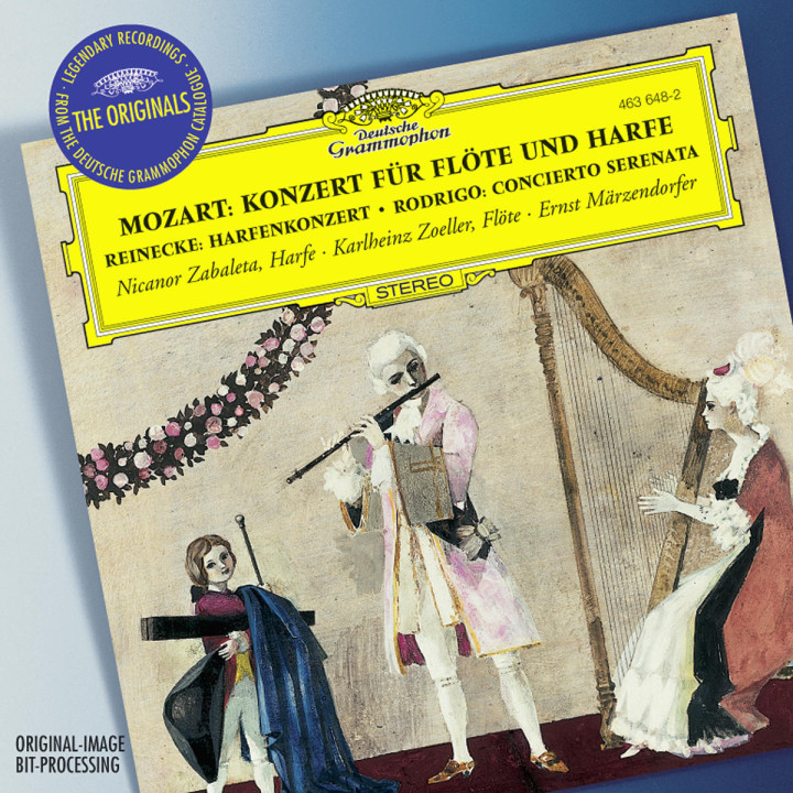 Mozart: Flute & Harp Concerto / Reinecke: Harp Concerto / Rodrigo: Concerto-Serenade 0028946364824