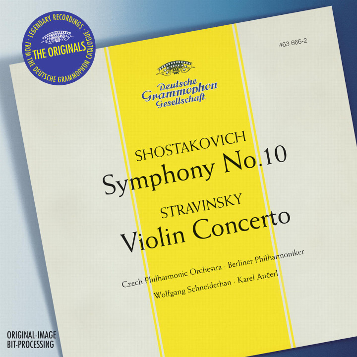 Stravinsky: Violin Concerto in D / Shostakovich: Symphony No.10, Op.93 0028946366620