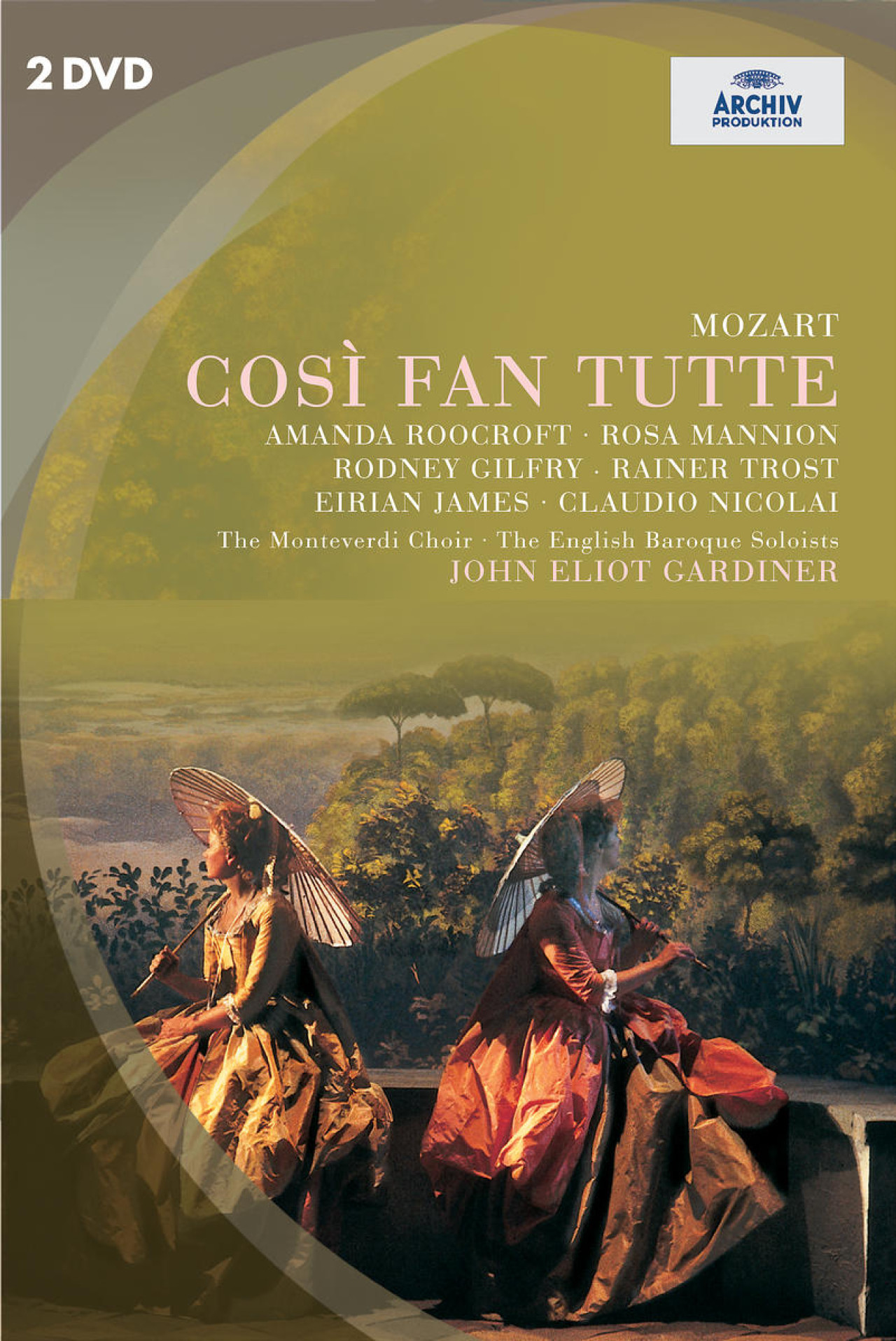 MOZART Così fan tutte Gardiner DVD-VIDEO | Deutsche Grammophon