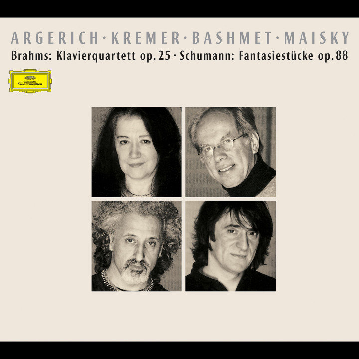 Brahms: Klavierquartett Op.25 - Schumann: Fantasiestücke Op.88