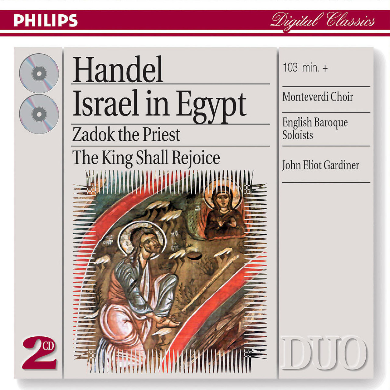 HANDEL Israel in Egypt Chance/Holton/Salmon/Priday/Tindall | Decca