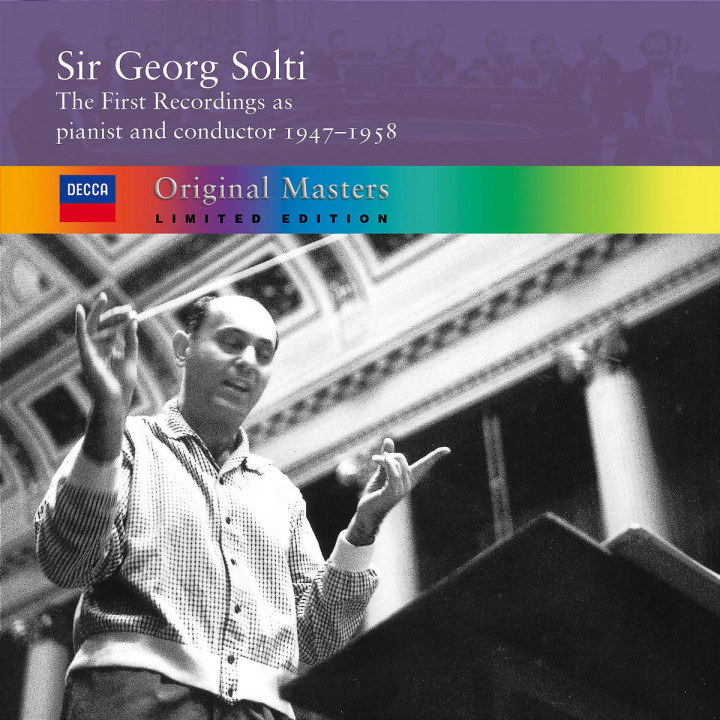 Sir Georg Solti - the first recordings as pianist and conductor, 1947-1958 0028947312727