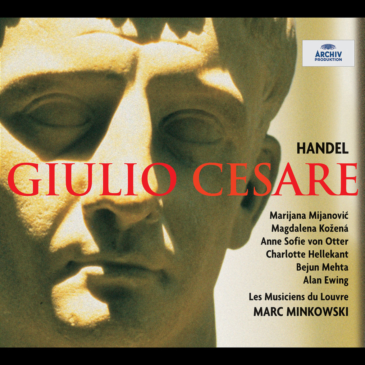 HANDEL Giulio Cesare Minkowski | Deutsche Grammophon