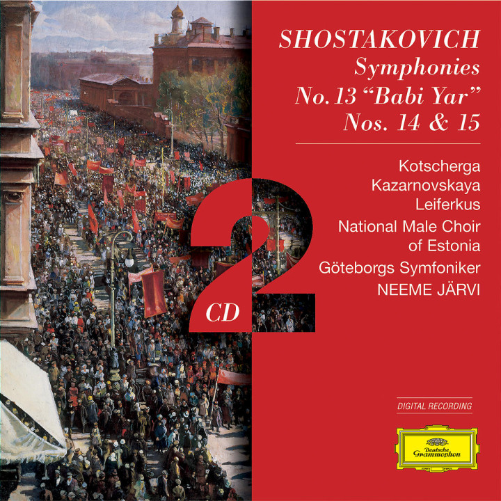 Shostakovich: Symphonies Nos.13 "Babi Yar", 14 & 15 0028947446927