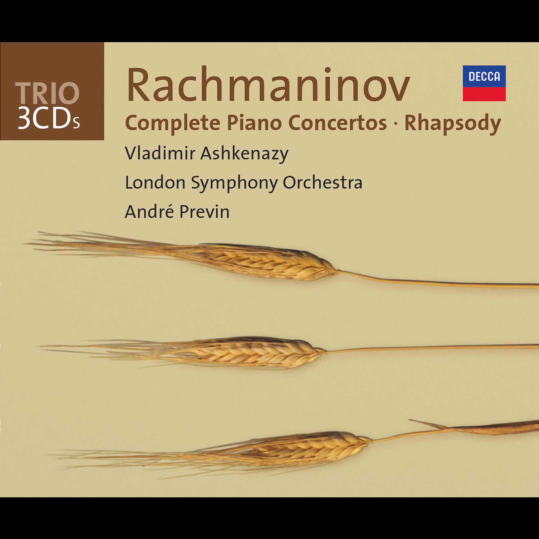 Rachmaninov: Complete Piano Concertos/Rhapsody on a Theme of Paganini 0028947325125