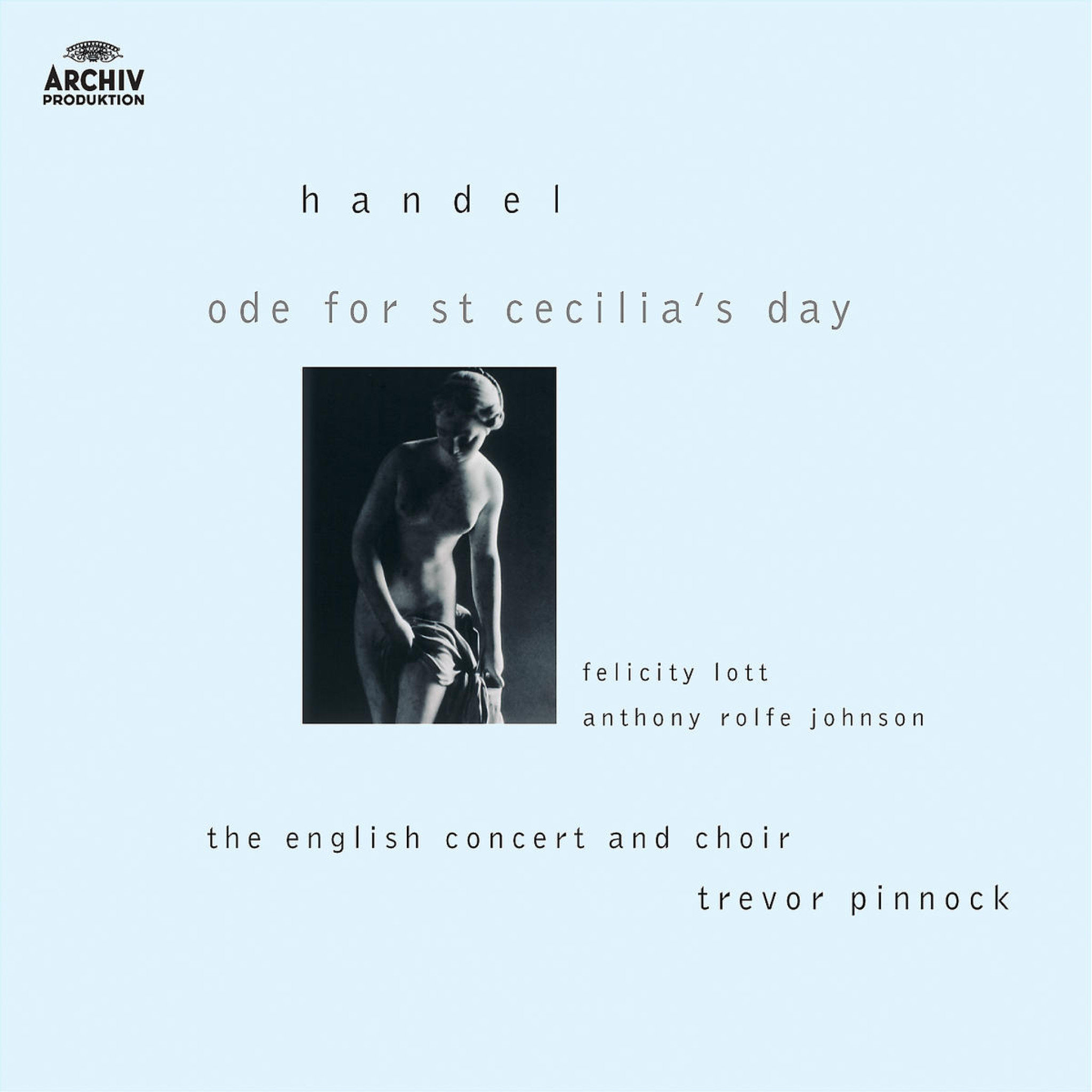Handel: Ode for St. Cecilia's Day 0028947454928