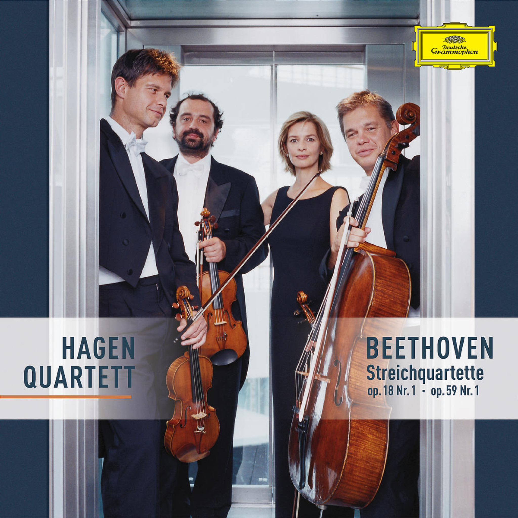 Beethoven: String Quartets Op. 18 No. 1 & Op. 59 No.1 0028947423423