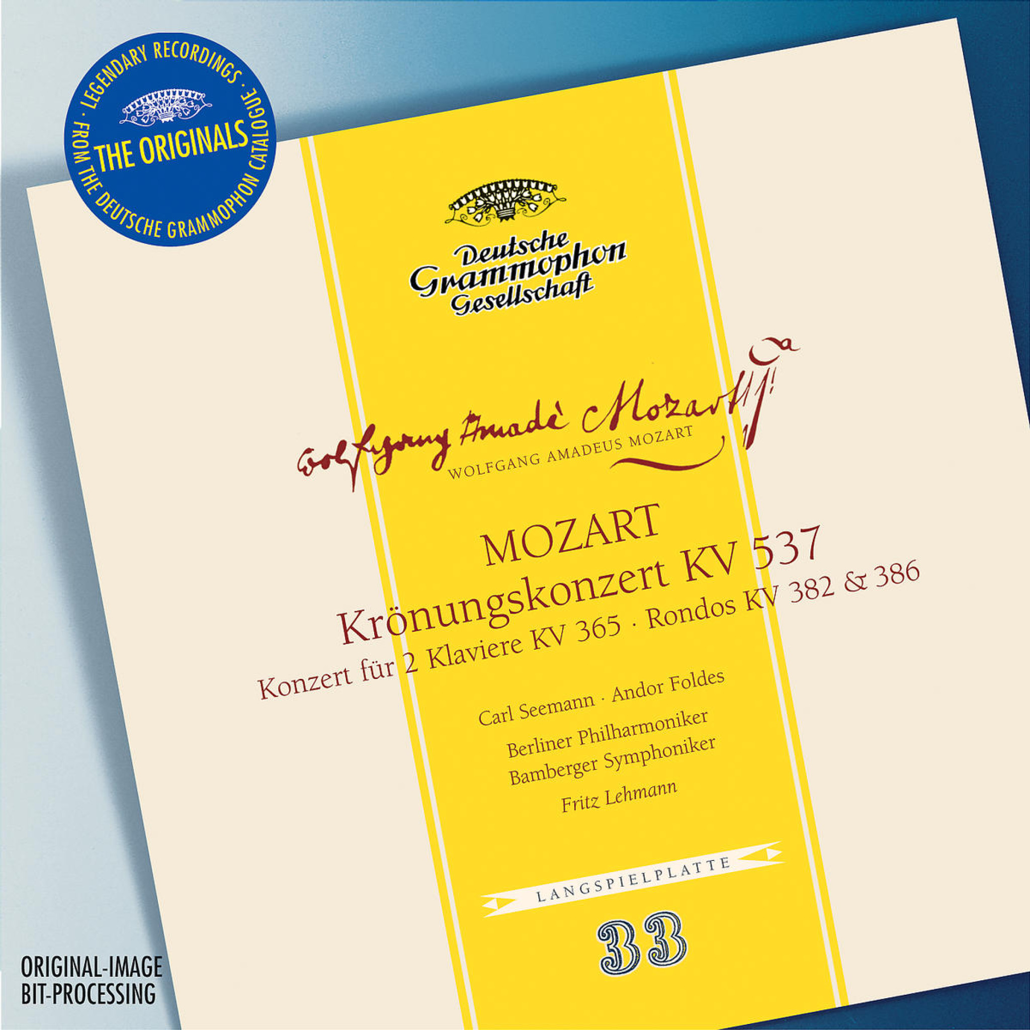 Mozart: Coronation concerto K537, Concerto for 2 Pianos K365, Rondos K382 & 386 0028947461124