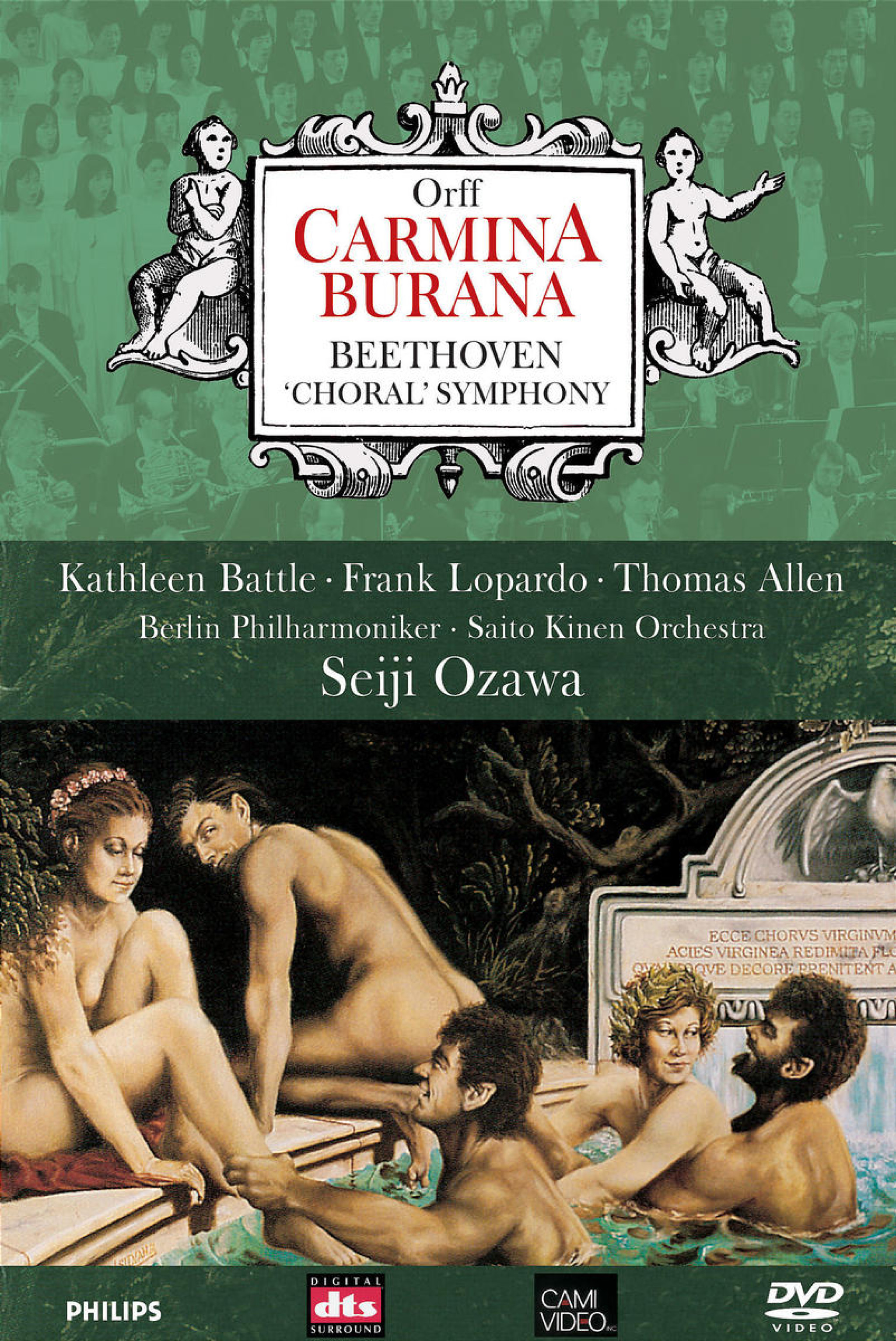 Orff Carmina Burana /Beethoven 9th Symphony /Ozawa
