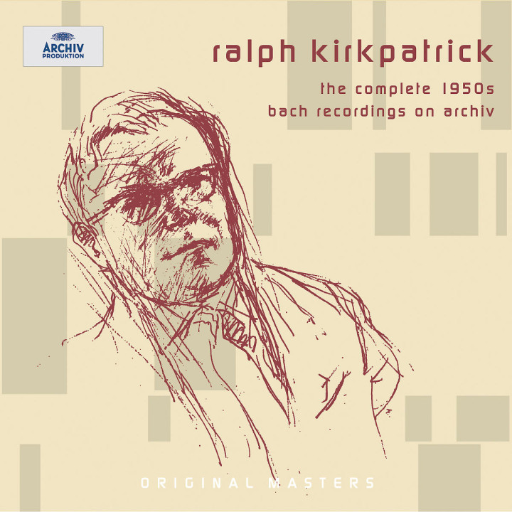 Ralph Kirkpatrick - The complete 1950s Bach recordings on Archiv 0028947701325