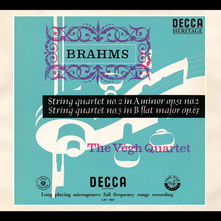 Brahms: String Quartets Nos.2 & 3 0028947561550
