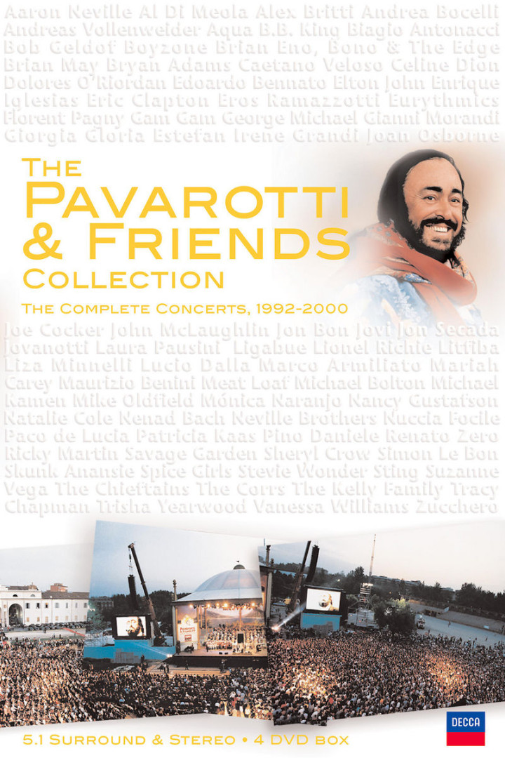 The Pavarotti & Friends Collection: The Complete Concerts 1992-2000 0044007416099