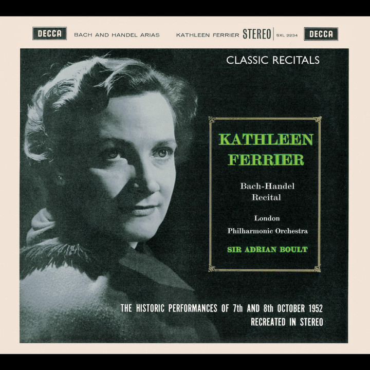 Kathleen Ferrier - Bach-Händel Recital