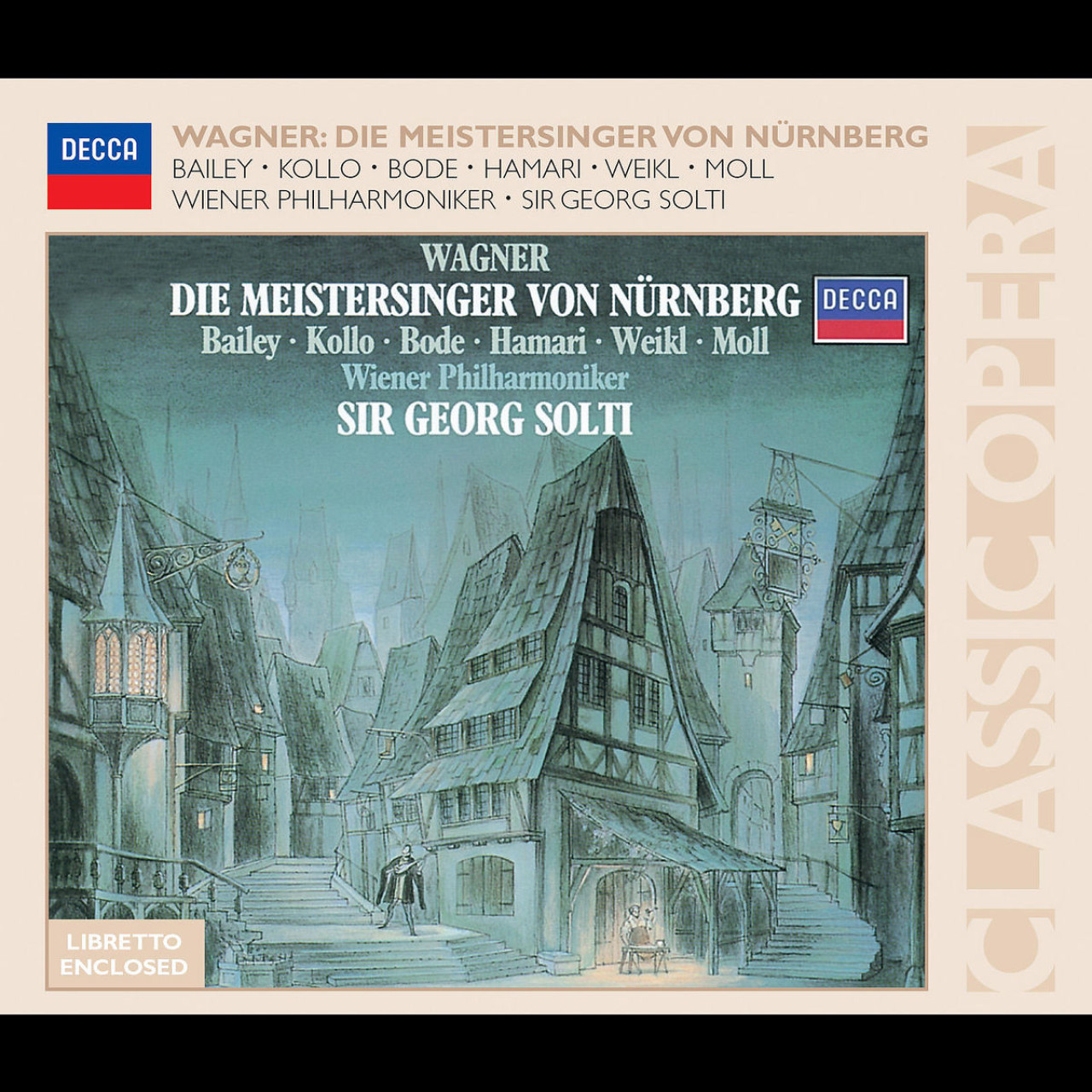 WAGNER Die Meistersinger von Bailey/Kollo/Bode Solti | Deutsche
