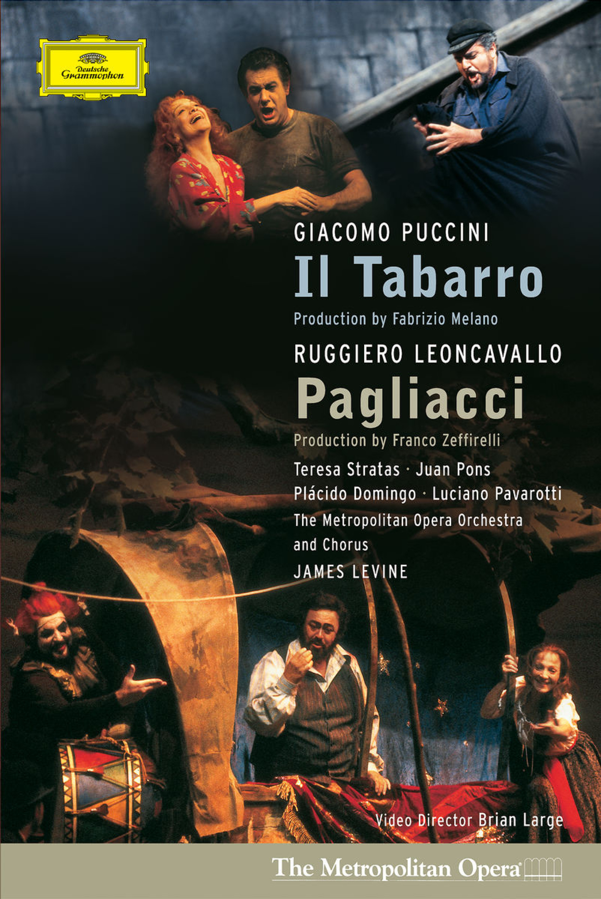 PUCCINI Tabarro, LEONCAVALLO Pagliacci / Levine