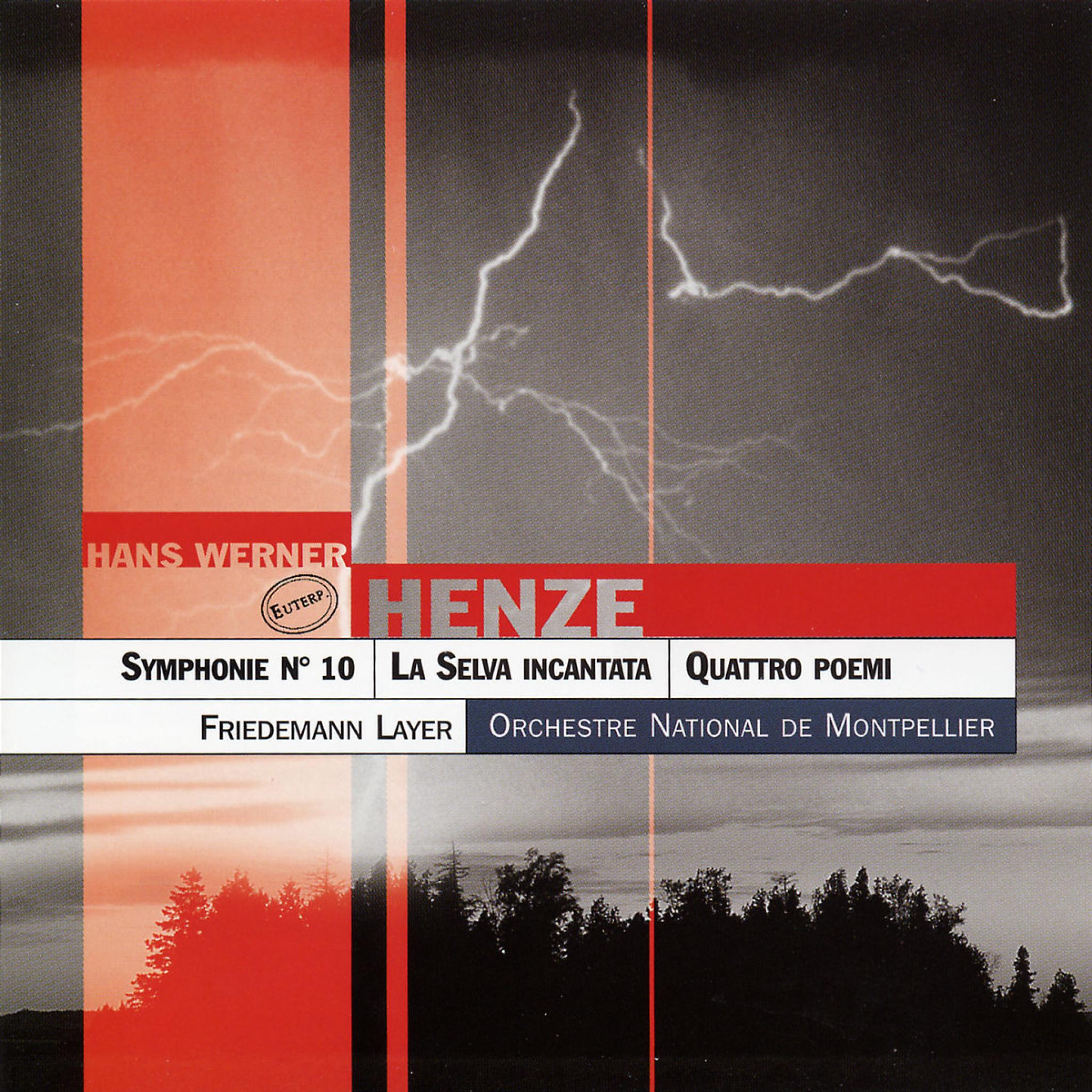 Henze: Symphonie n° 10, la fôrêt enchantée, quatre poèmes 0028947671565