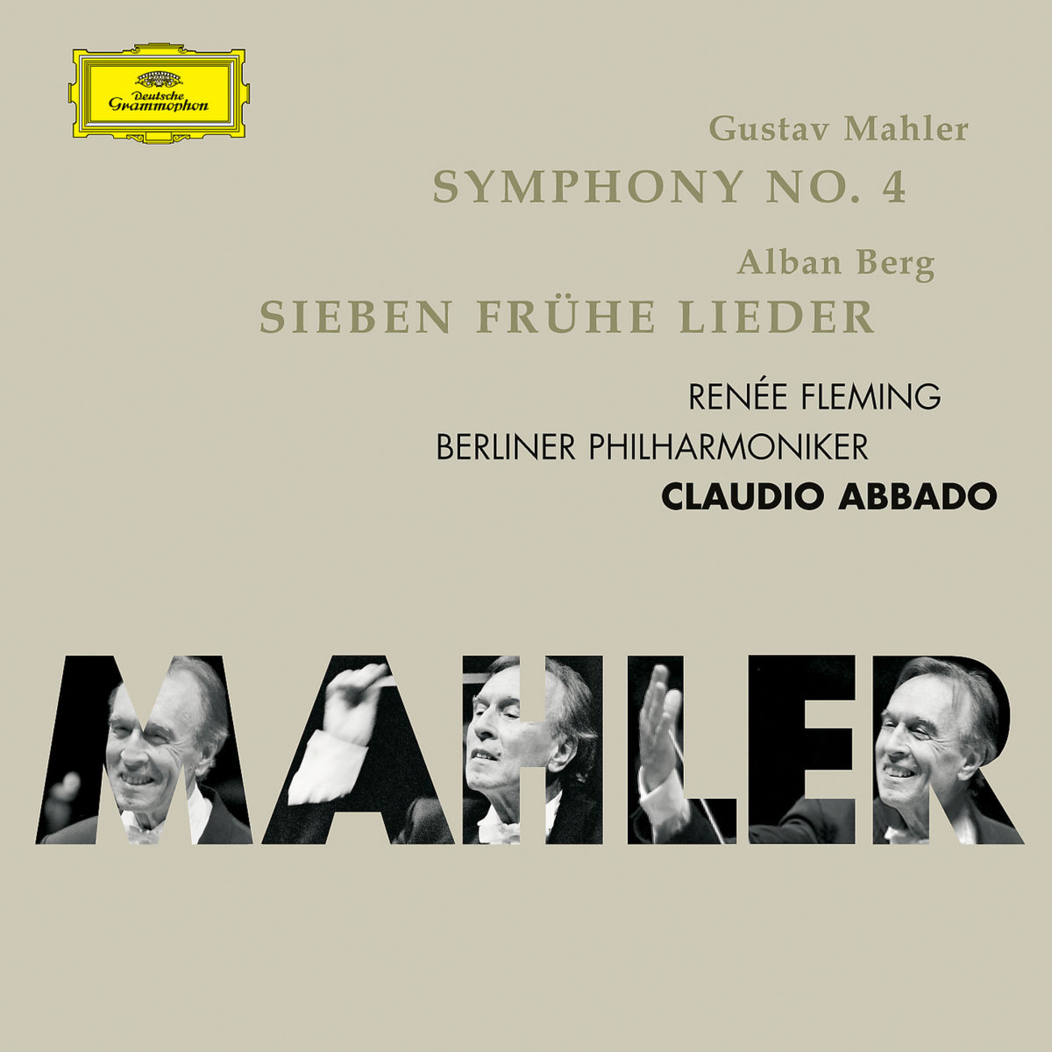 MAHLER Symphonie No. 4 + BERG / Fleming, Abbado