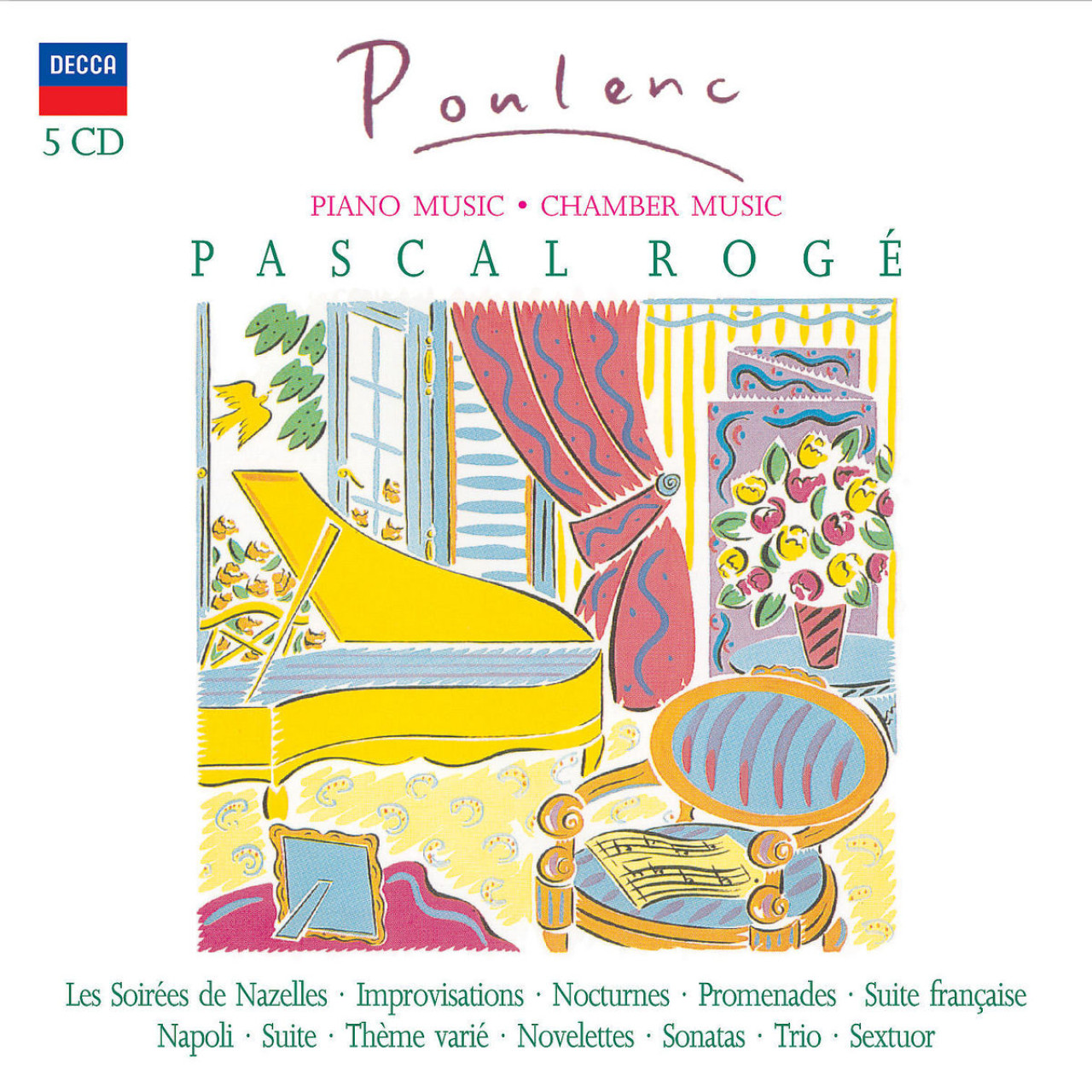 POULENC Piano Music & Chamber Works Rogé | Deutsche Grammophon