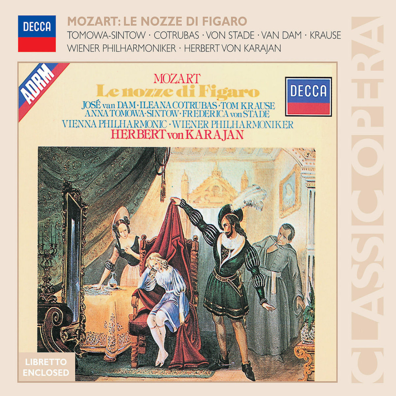 MOZART Le nozze di Figaro Van Dam/Cotrubas/Krause | Decca Classics