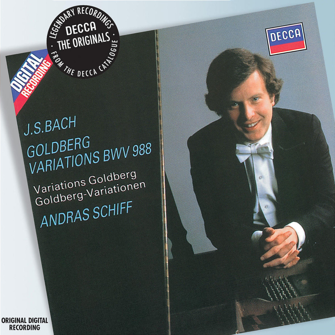 BACH Goldberg Variations / A.Schiff | Decca Classics