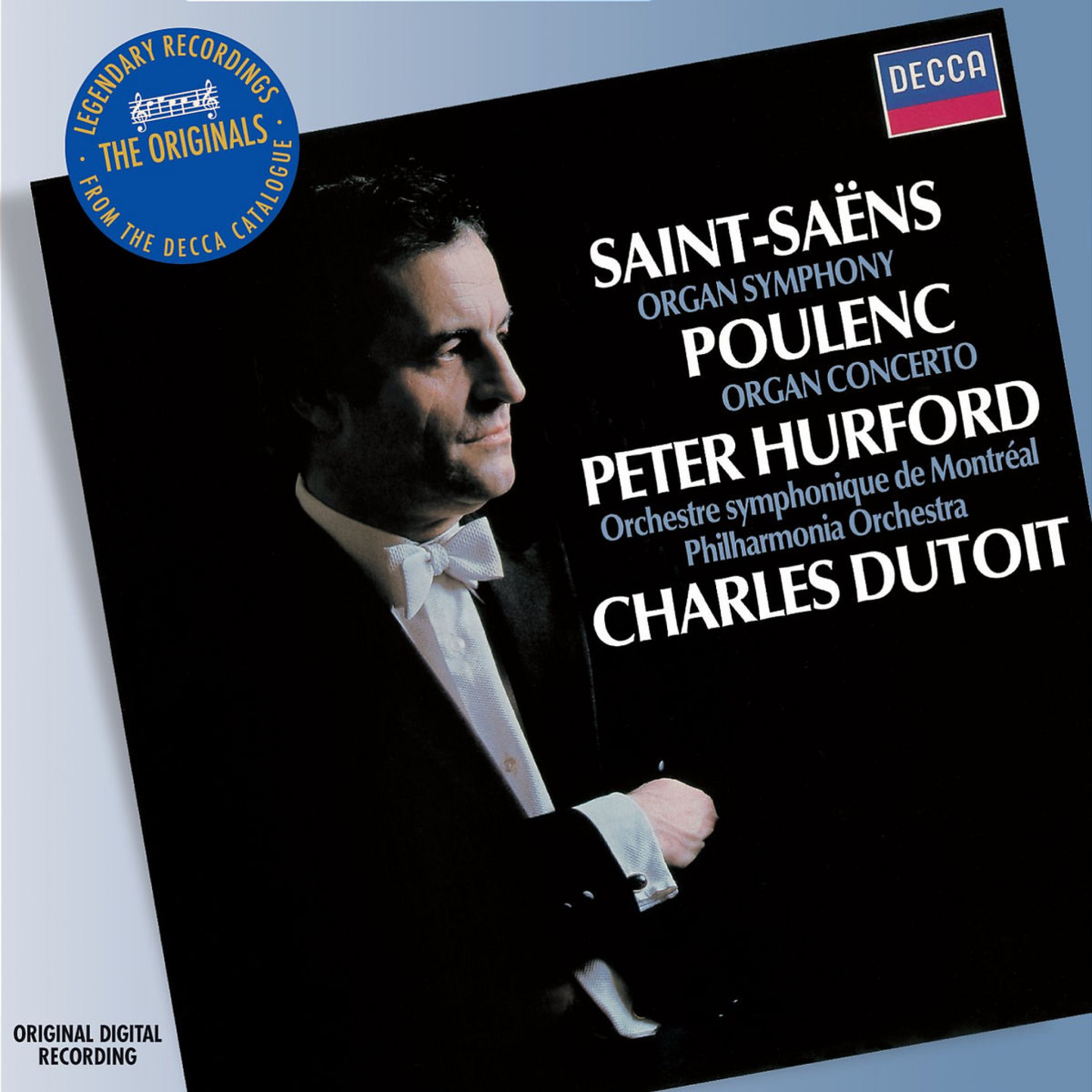 Poulenc, Saint-Saëns / Organ Concertos / Hurford