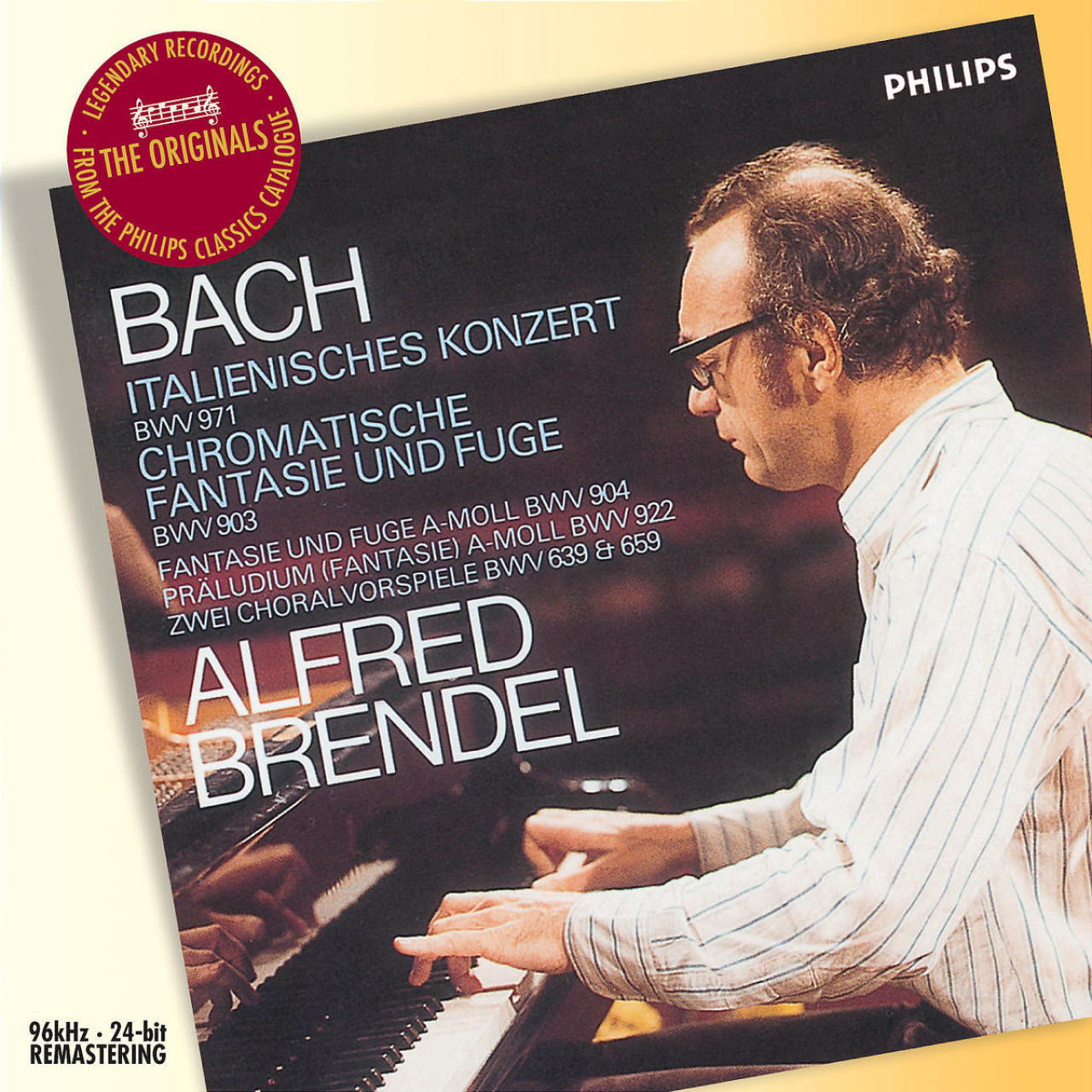 LP Alfred Brendel Bach Italian Concerto @FUGUE X7814 PHILIPS