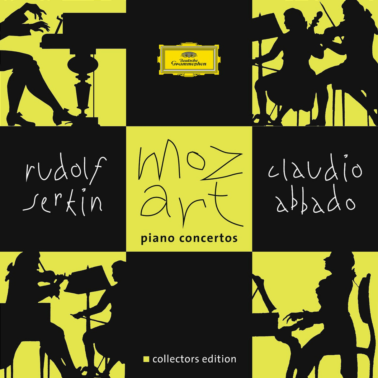 MOZART Piano Concertos Serkin Abbado | Deutsche Grammophon
