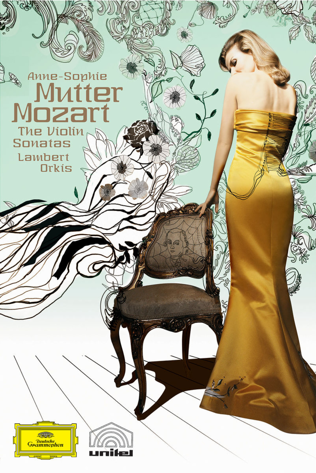 輸入盤　DVD　W. A. Mozart Violin Sonatas MOZART Violin Sonatas Mutter DVD-VIDEO | Deutsche Grammophon