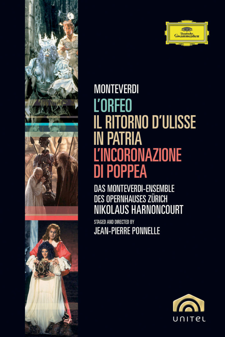 Monteverdi: L'Orfeo; L'Incoronazione di Poppea; Il Ritorno d'Ulisse in Patria 0044007342783