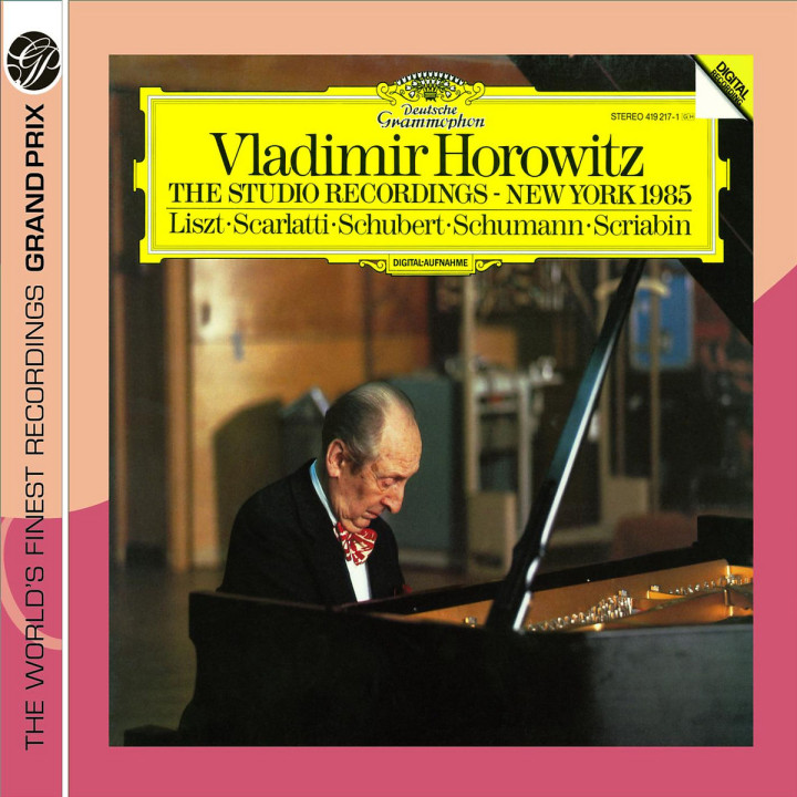 Horowitz: The Studio Recordings, New York 1985 0028947763358