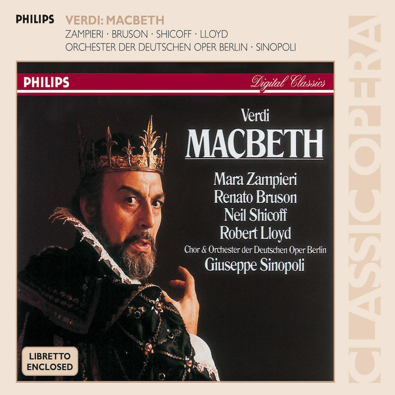 VERDI Macbeth Zampieri/Bruson/Shicoff/Lloyd Sinopoli VERDI Macbeth Zampieri/Bruson/Shicoff/Lloyd Sinopoli