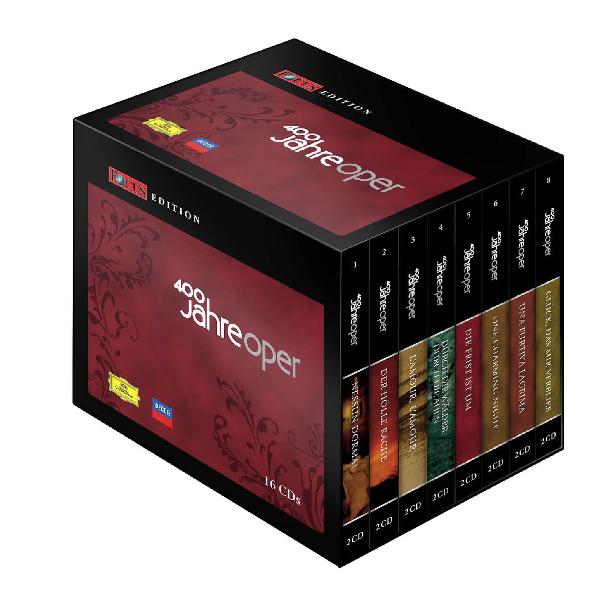 Focus Edition - 400 Jahre Oper Vol. 1 - Vol. 8 0028944292156