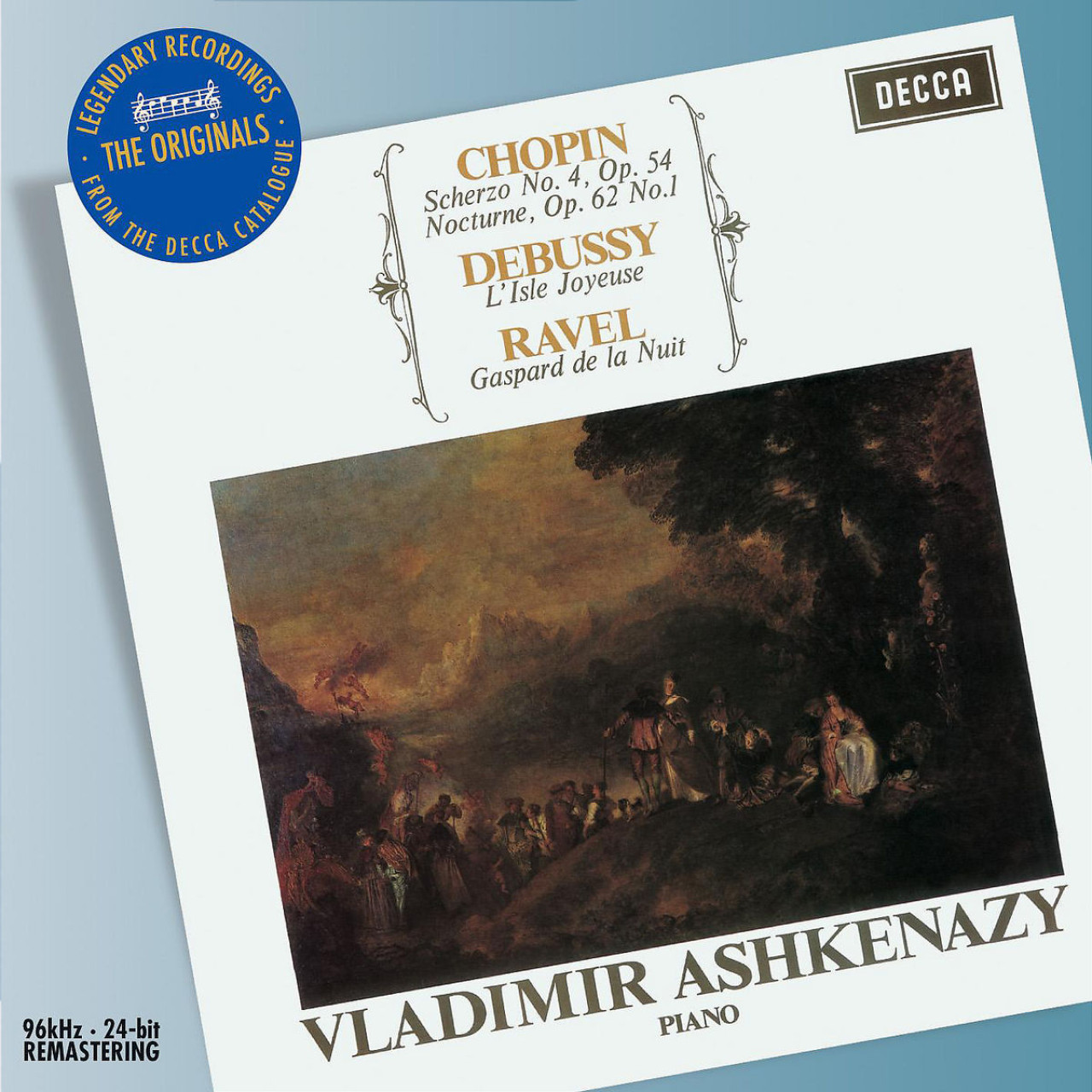 ASHKENAZY / CHOPIN, DEBUSSY, RAVEL | Deutsche Grammophon