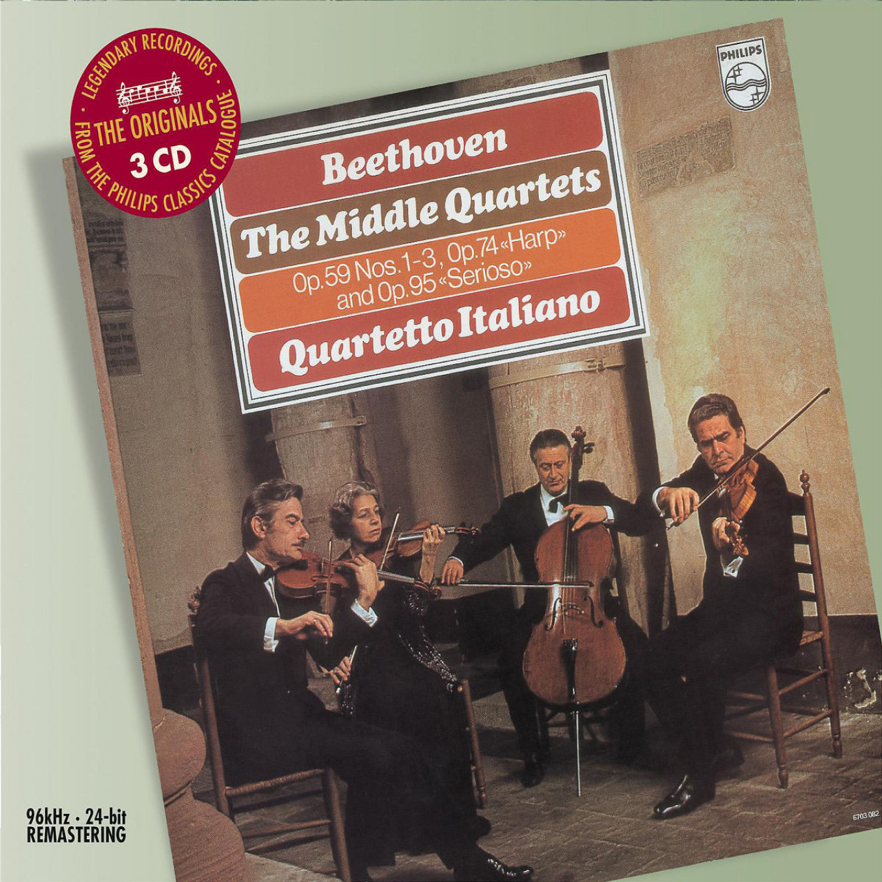 BEETHOVEN The Middle Quartets Quartetto Italiano | Decca Classics