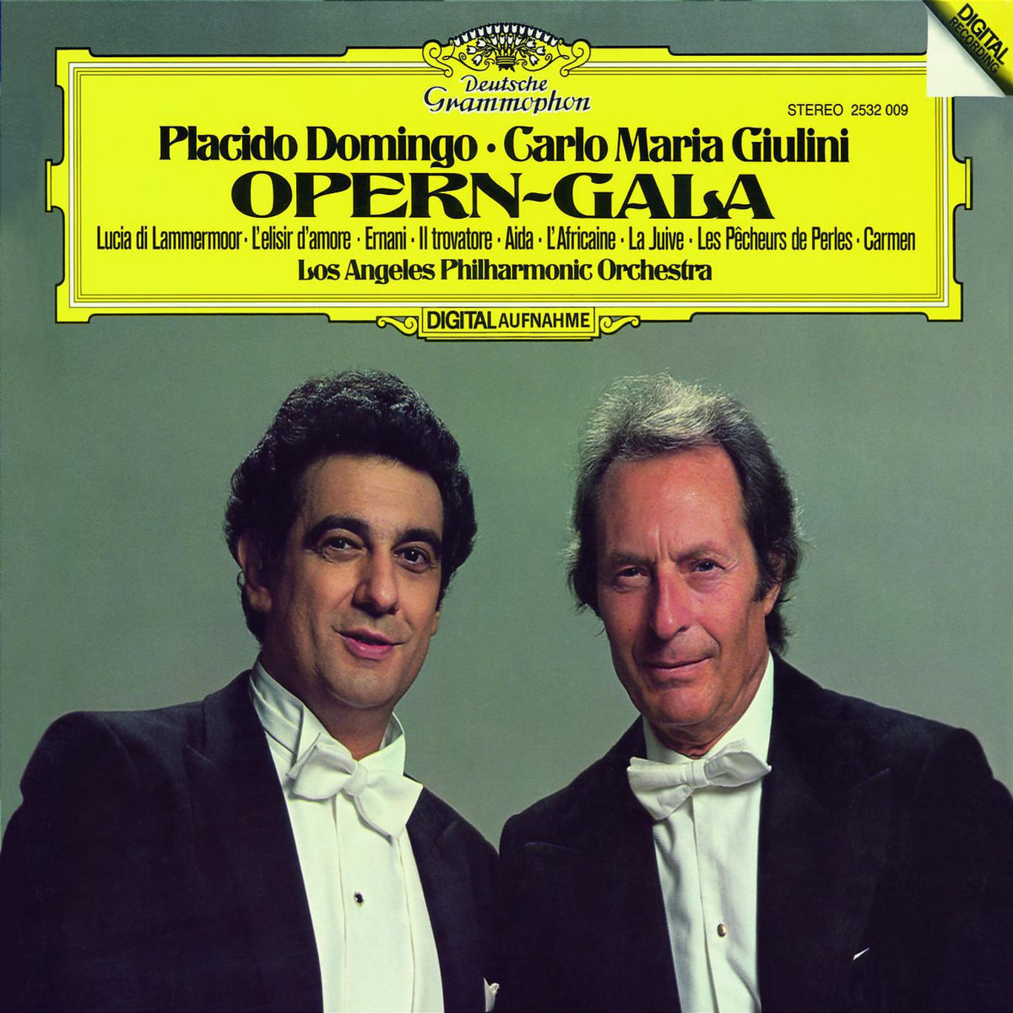 Placido Domingo / Carlo Maria Giulini -  Opera Recital 0028947766133