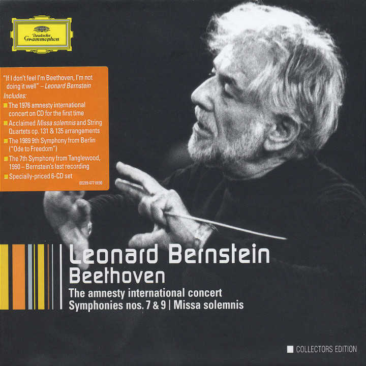Beethoven: The Amnesty International Concert; Symphonies Nos.7 & 9; Overtures; String Quartet Arr.; 0028947766904