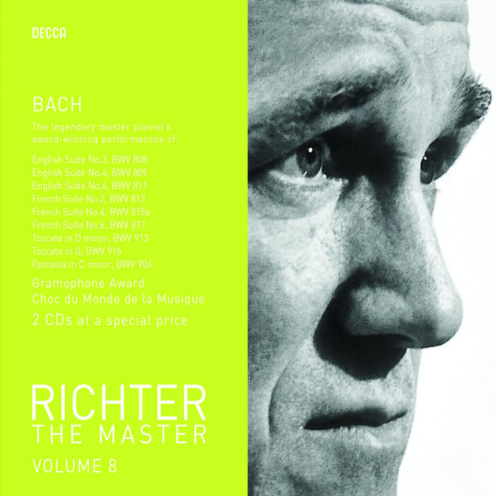 Richter The Master - Bach 0028947586311
