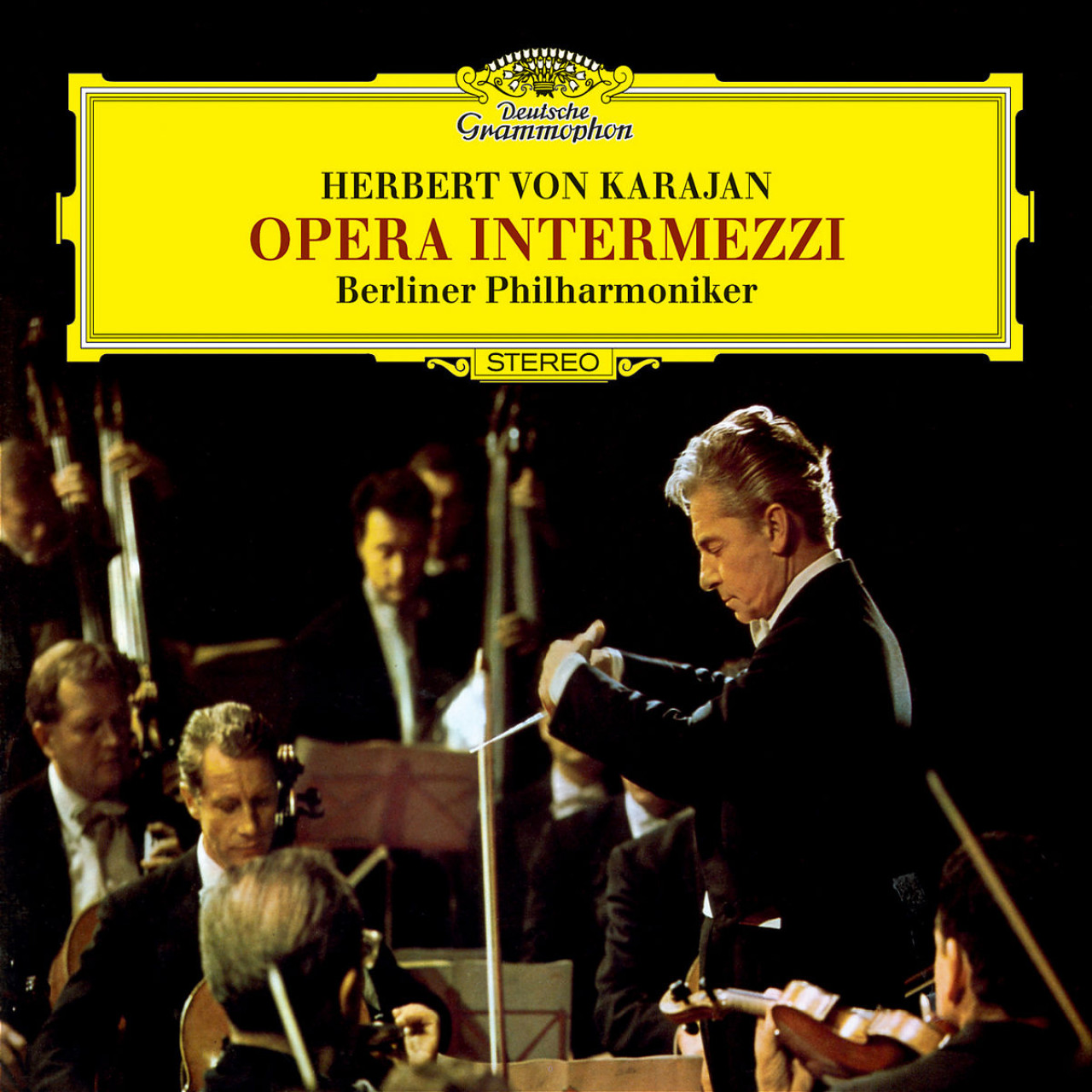 LP Karajan @Opera Intermezzi SLPM139031 DEUTSCHE GRAMMOPHON