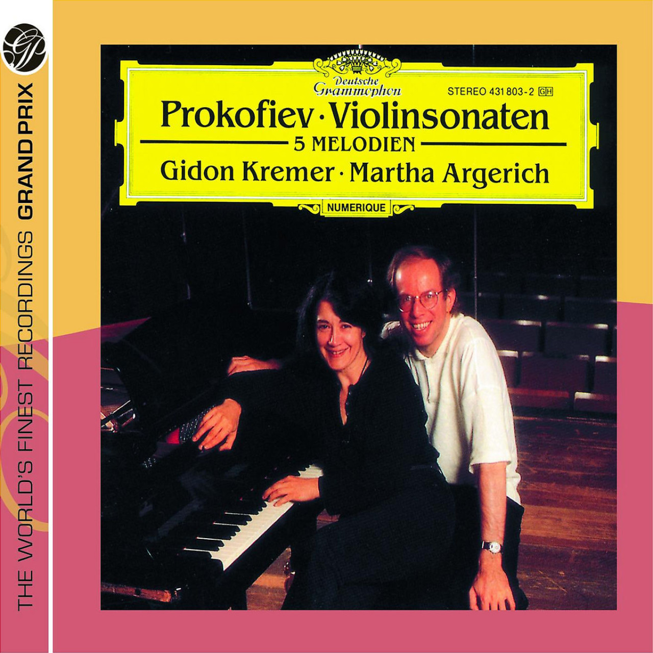 PROKOFIEV Violin Sonatas Kremer Argerich | Deutsche Grammophon